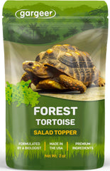 Gargeer 2oz Forest Tortoise Topper bottle with premium ingredients for balanced nutrition.