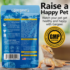 Gargeer American-made packaging highlights quality and local production.
