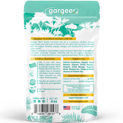 Gargeer calcium D3 ultrafine powder clings to feeder insects for easy ingestion.