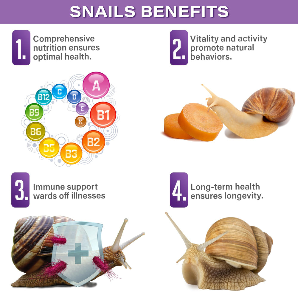 Gargeer USA-made badge on packaging signals quality for snails.