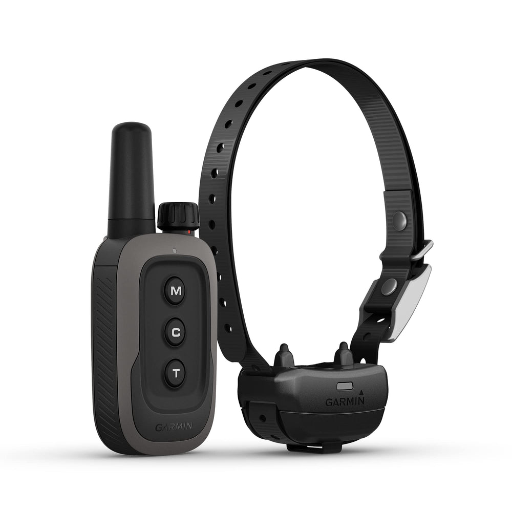 Garmin Delta SE dog collar with rechargeable battery for versatile training.