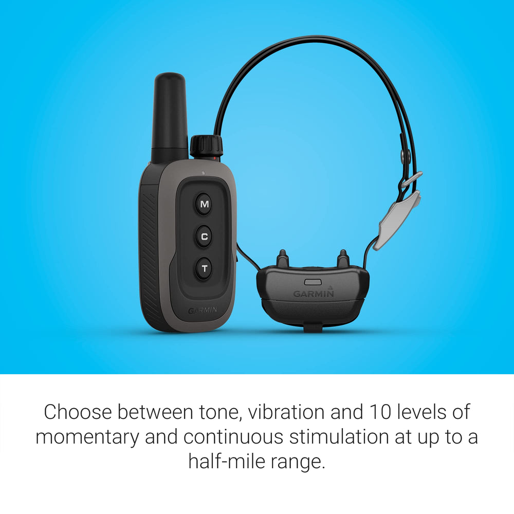 Garmin Delta SE half-mile range enables training at distance.