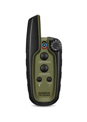 Garmin Sport PRO handheld for one-handed control and quick stimulation changes.