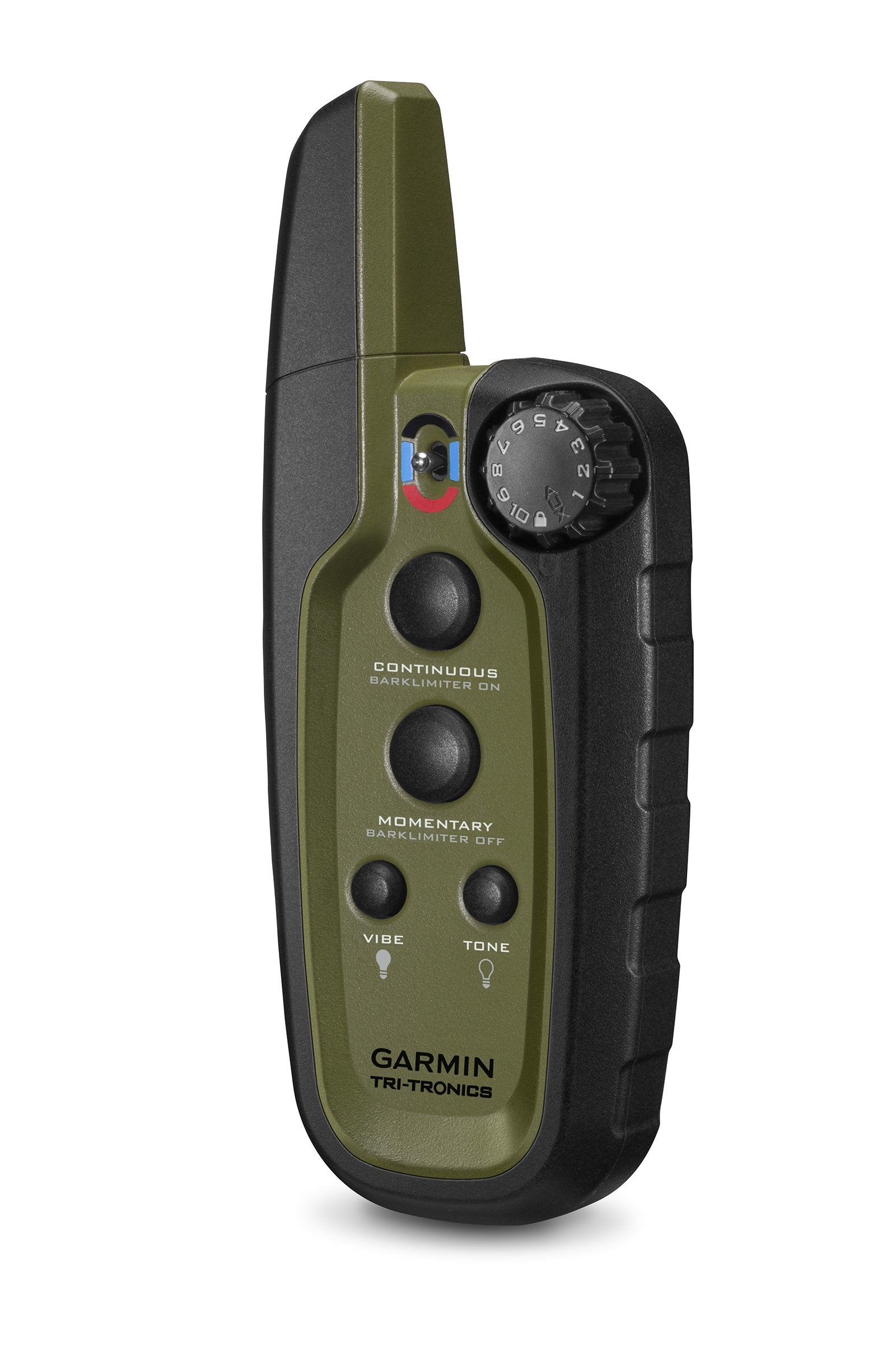 Garmin Sport PRO remote showing quick dial for precise adjustments in real-time.