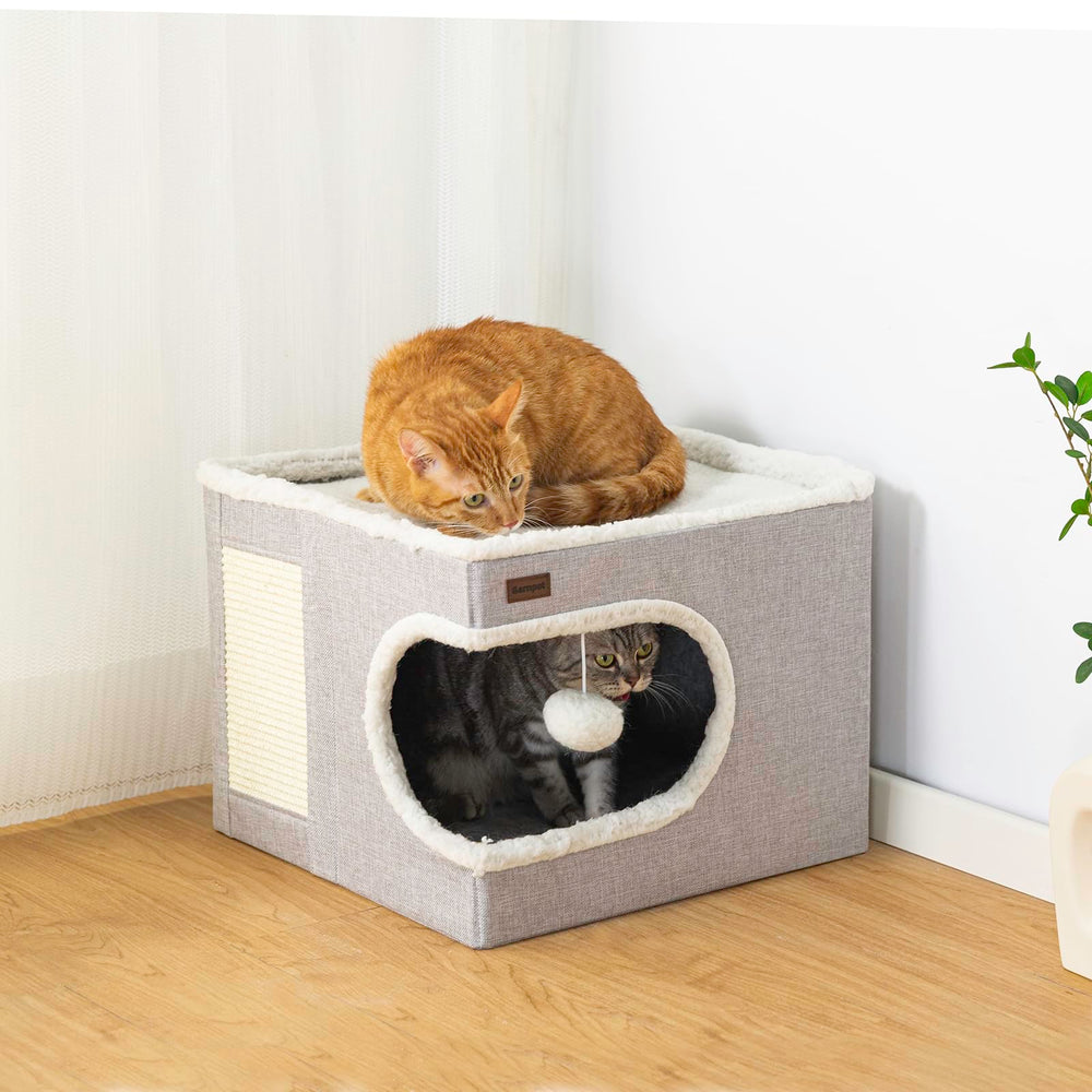 Garnpet hideaway tent provides private space for quiet naps.