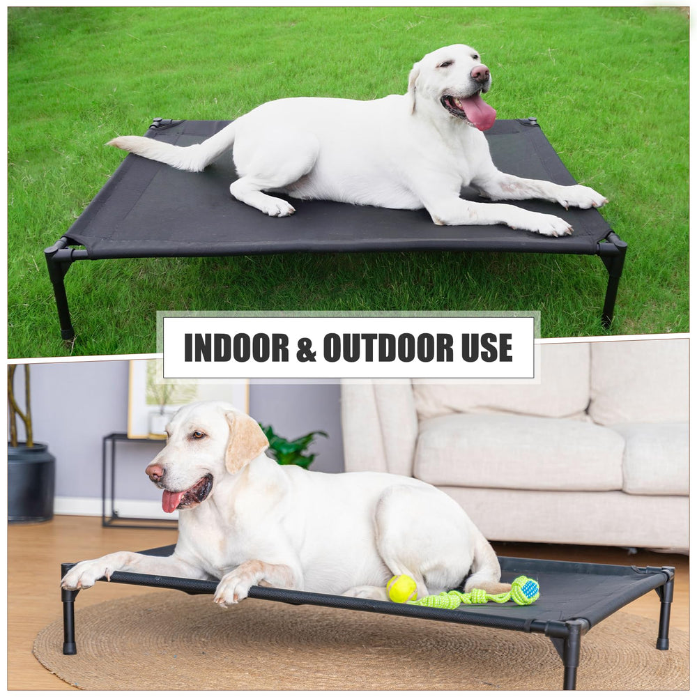 Garnpet XL elevated dog bed easy to assemble without tools for quick setup