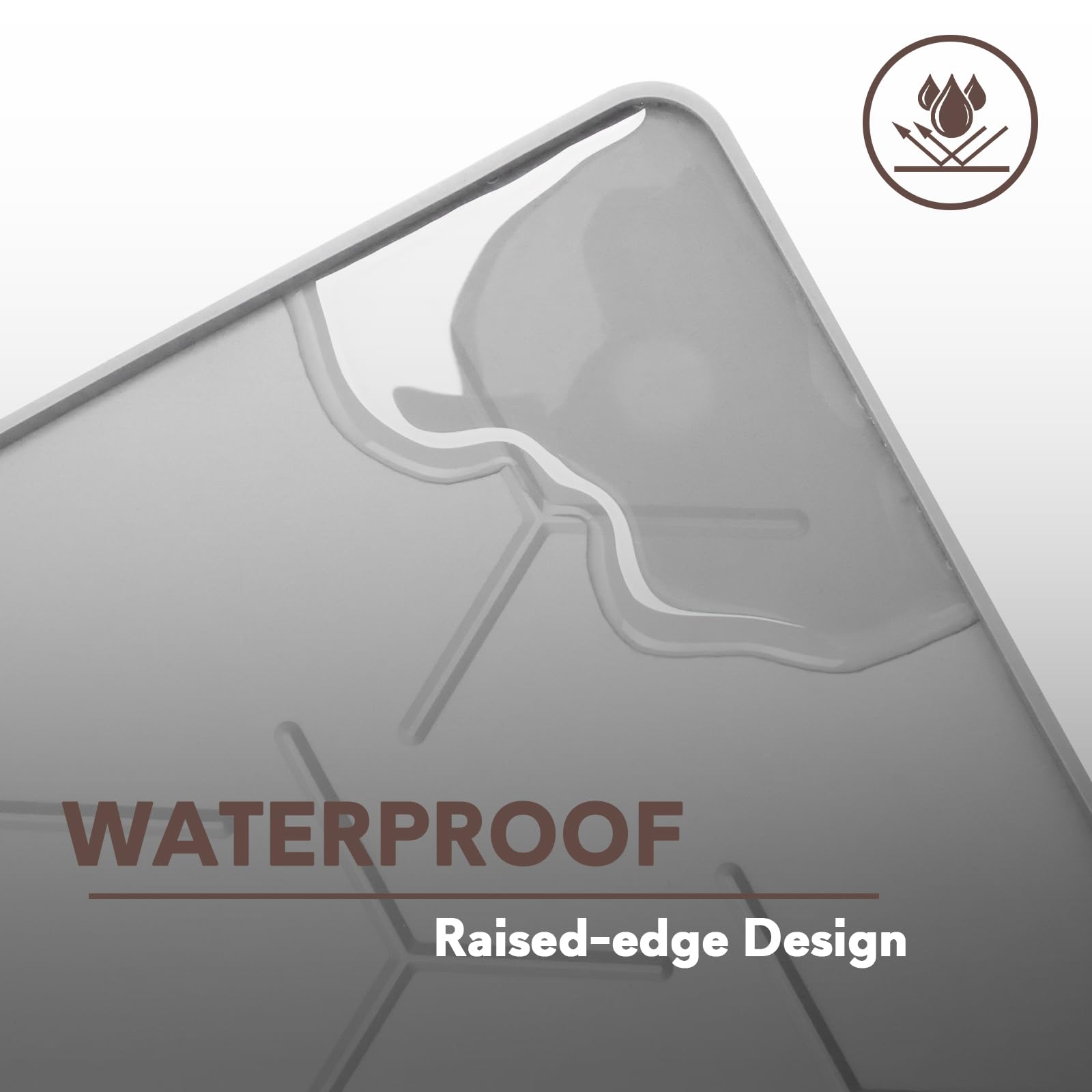 Garoopion durable silicone mat withstands daily use with long-lasting performance.
