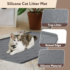 Garoopion silicone-mat closeup texture showing paw-friendly surface.