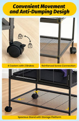 Garvee cage with secure locking doors for enhanced safety