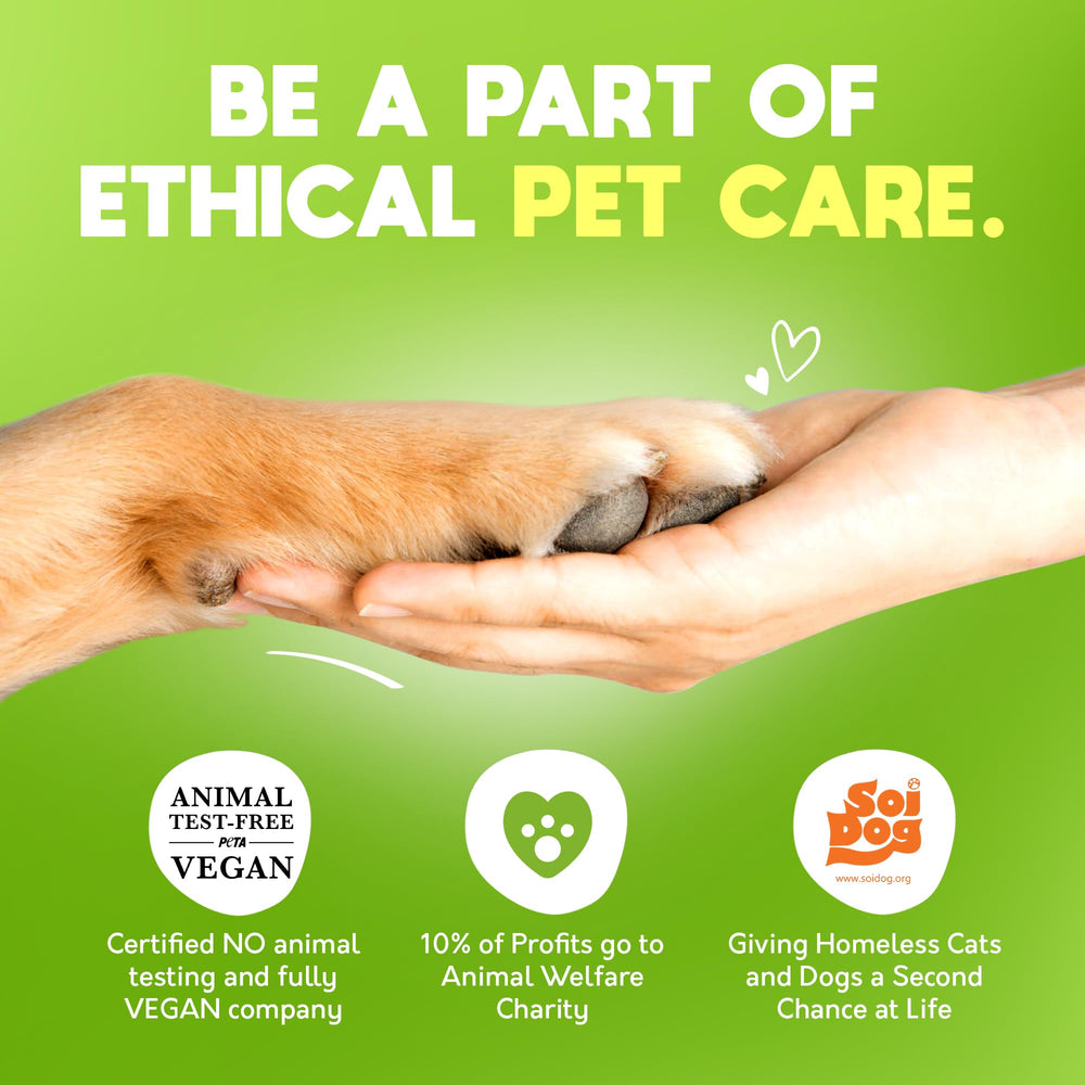 G.A.S cruelty-free, PETA-certified wipes supported by ethical sourcing.