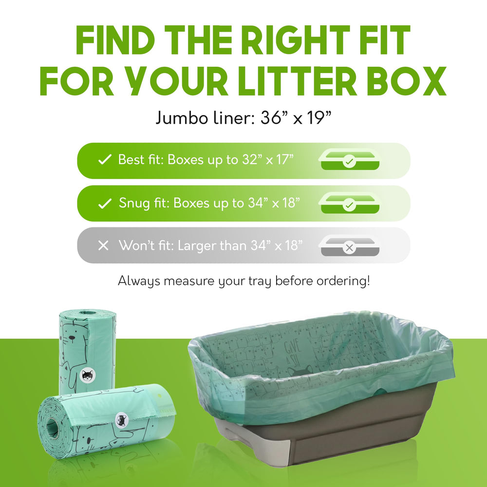 G.A.S drawstring liner enables full box cleanup in one lift.