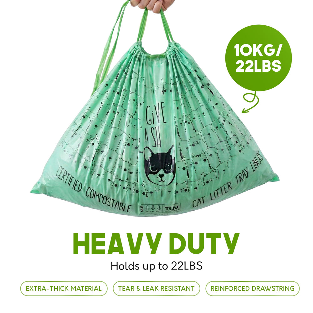 G.A.S multi-cat friendly liner helps manage odors during changes.