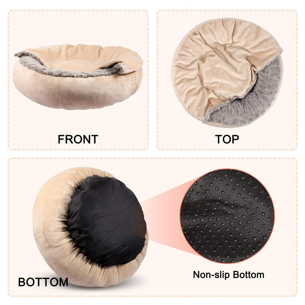 Gasur non-slip bottom keeps bed in place on floors