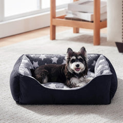 GASUR small dog bed in rectangle shape for cozy naps.