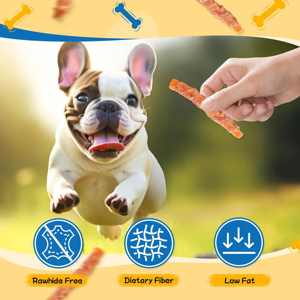 Gazeupon dog treats rawhide-free option emphasizes safer chewing experiences.