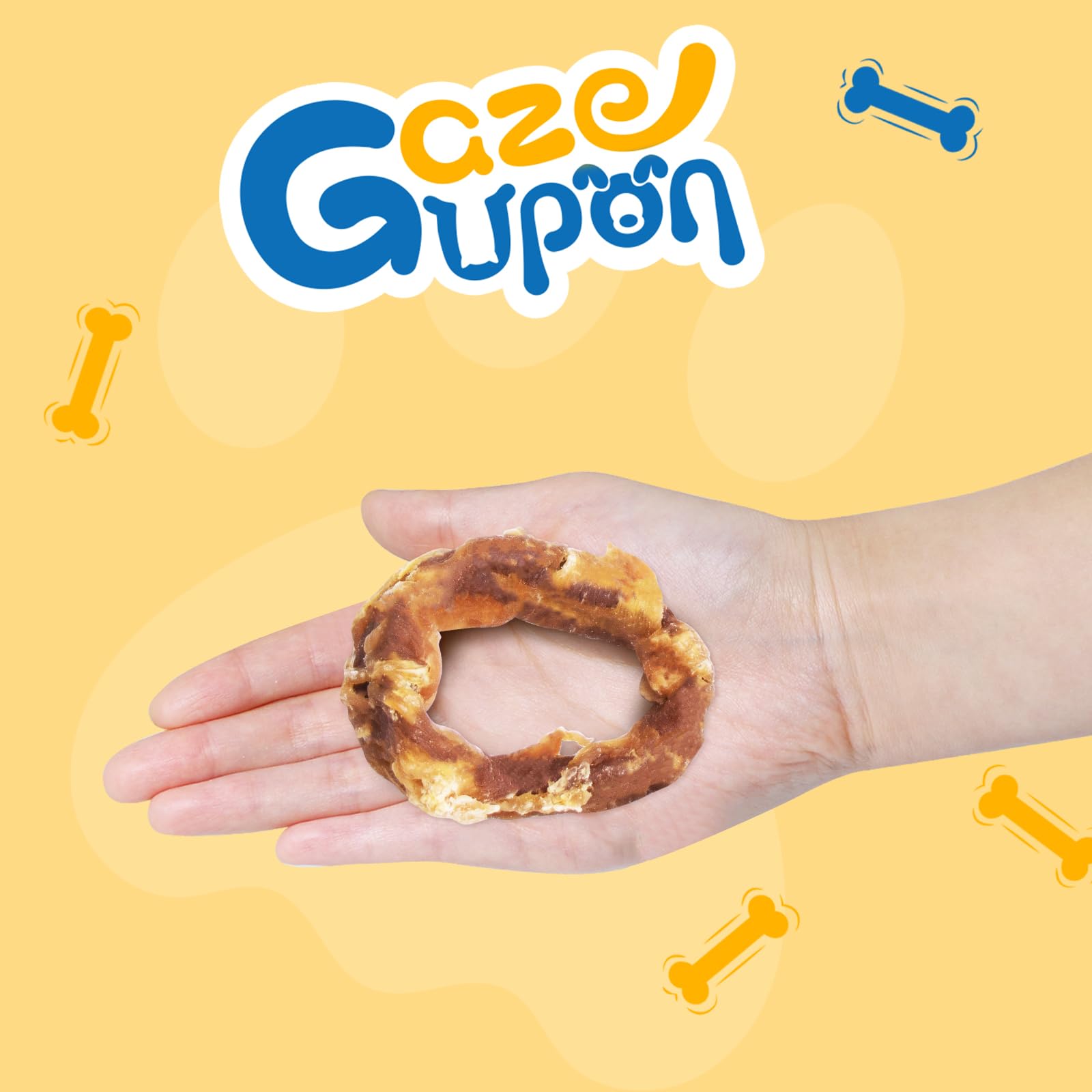 Gazeupon shiny coat nourishment through real meat and balanced fats in treats.