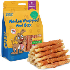 Gazeupon soft dog treats packaging shown for convenient training moments