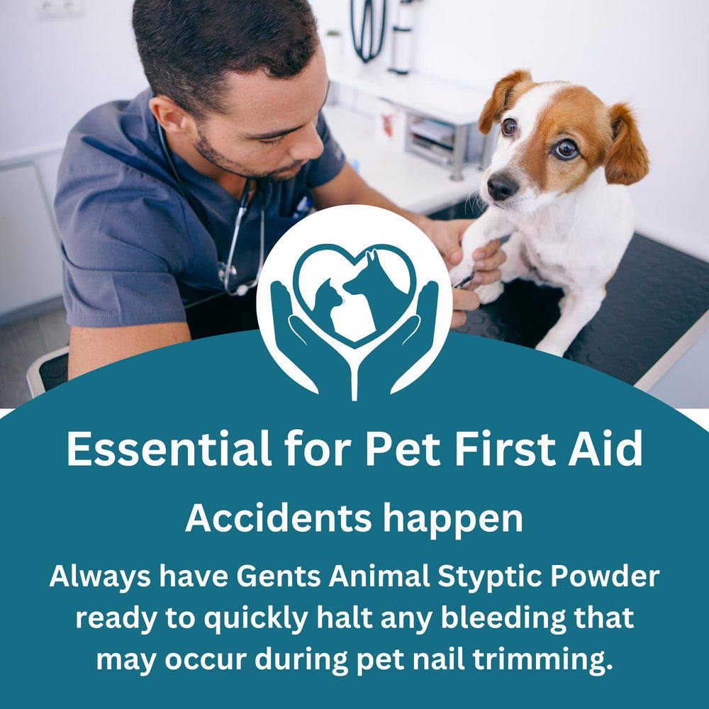 G.B.S styptic powder for tail docking scenarios during grooming.