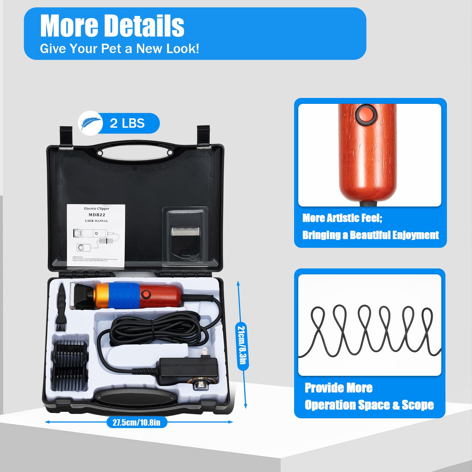 GDAE10 KPfaster kit with case and accessories for travel