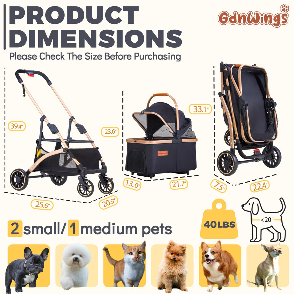 GdnWings detachable carrier demonstrates quick switch to car-seat compatible use