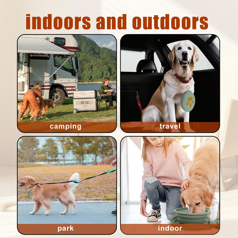 Gdsun travel-friendly portable bowl, perfect for hikes, camping, or vet visits.