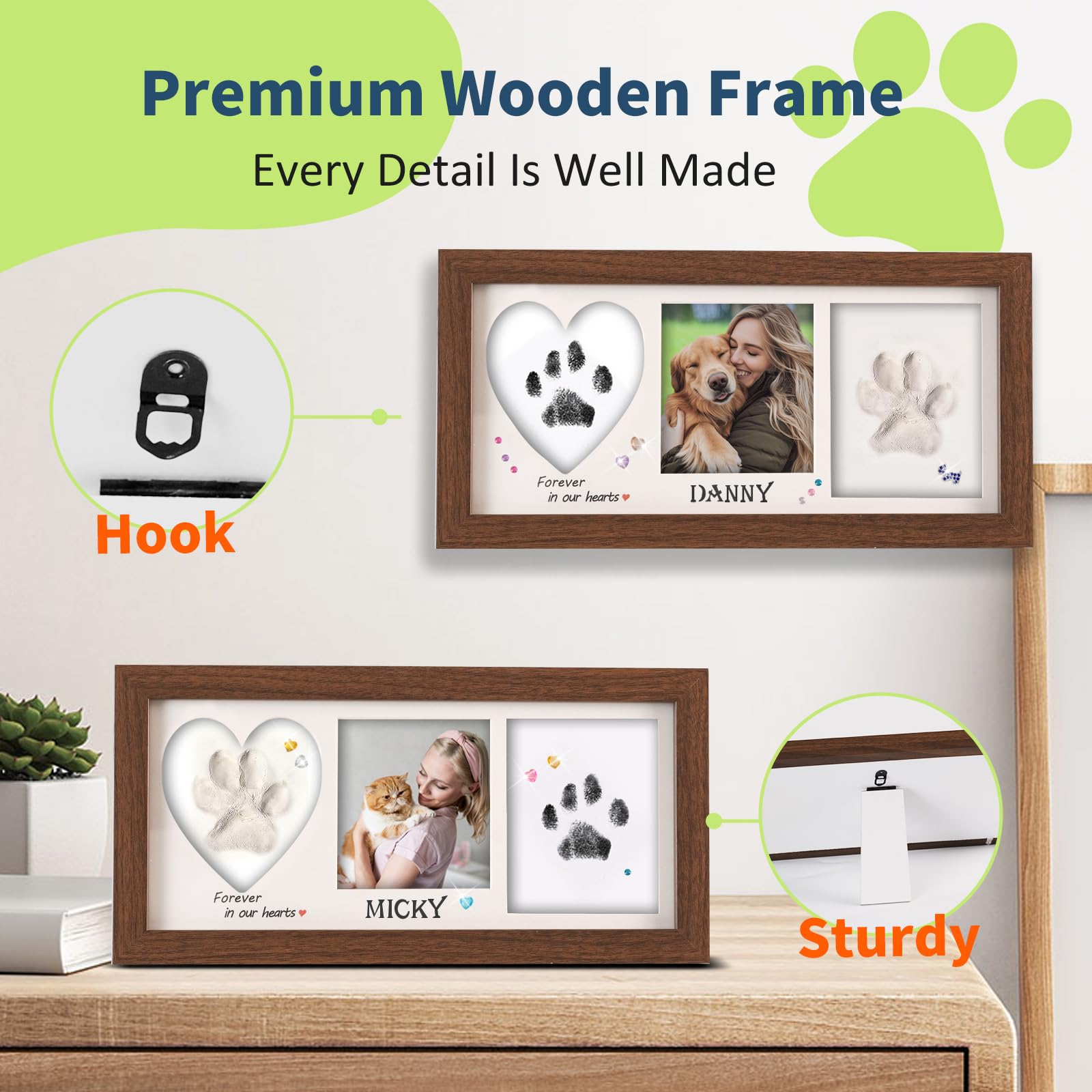 Geamuo memorial kit makes a thoughtful gift for pet lovers.