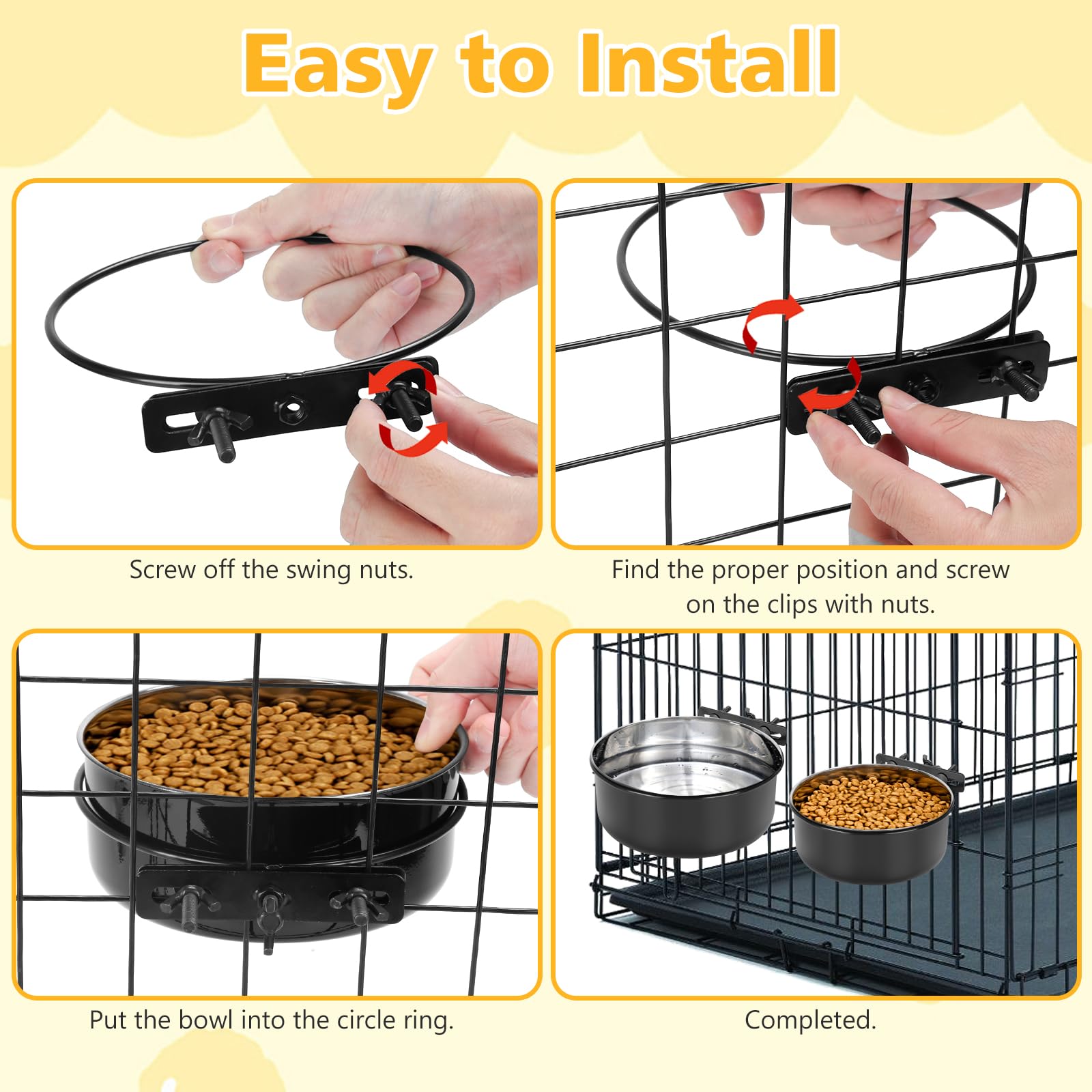 GearRoot quick-setup mounting clips simplify crate installation for bowls.