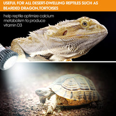 GeeKoit premium UVB desert light 5W packaging – easy installation and setup.