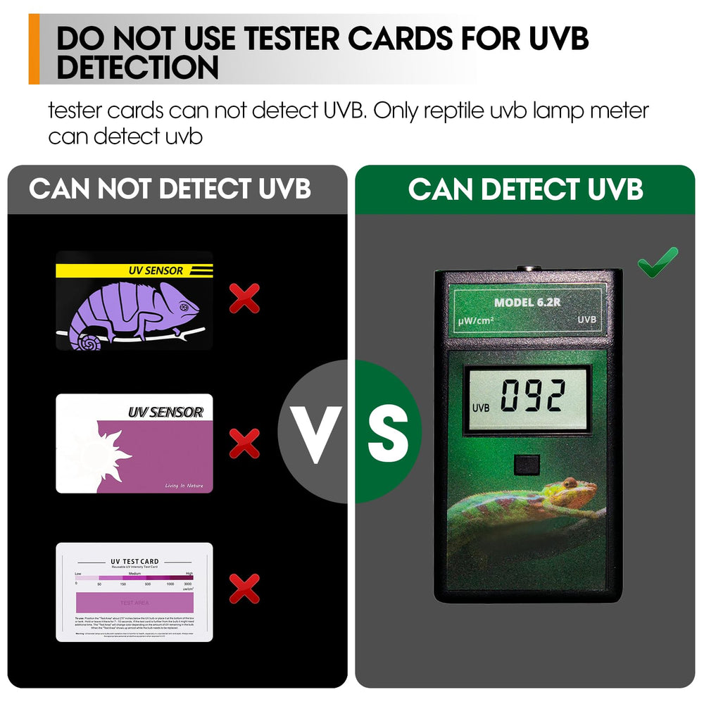 GeeKoit Premium UVB Desert Light 5W – UVB emission for desert habitats.