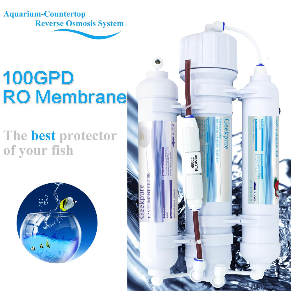 Geekpure replacement filters and DI upgrade available for extended use.