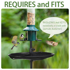 Geelin outdoor accessory keeps seeds contained, reducing waste around your garden.