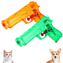 Geelin two-pack squirt sprayers in use for versatile pet training.
