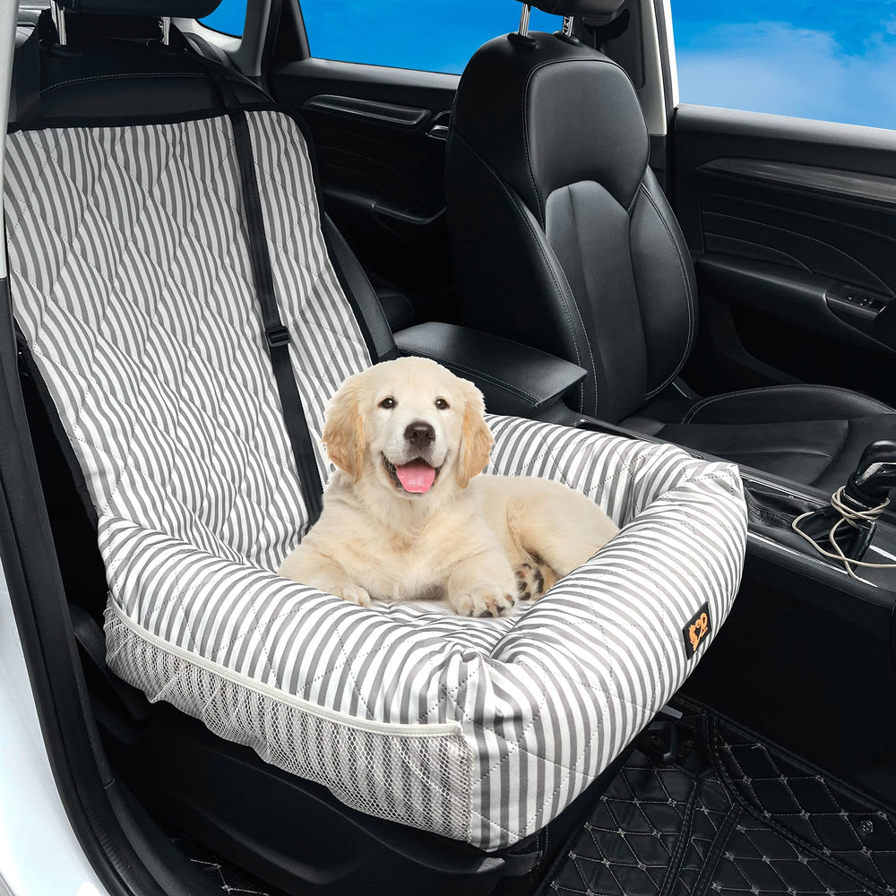 GeerDuo dog car seat stripes vacuum-pack packaging saves space