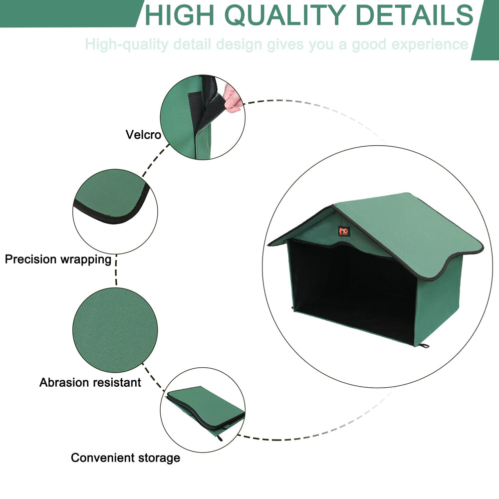 GeerDuo removable roof allows easy cleaning and maintenance.