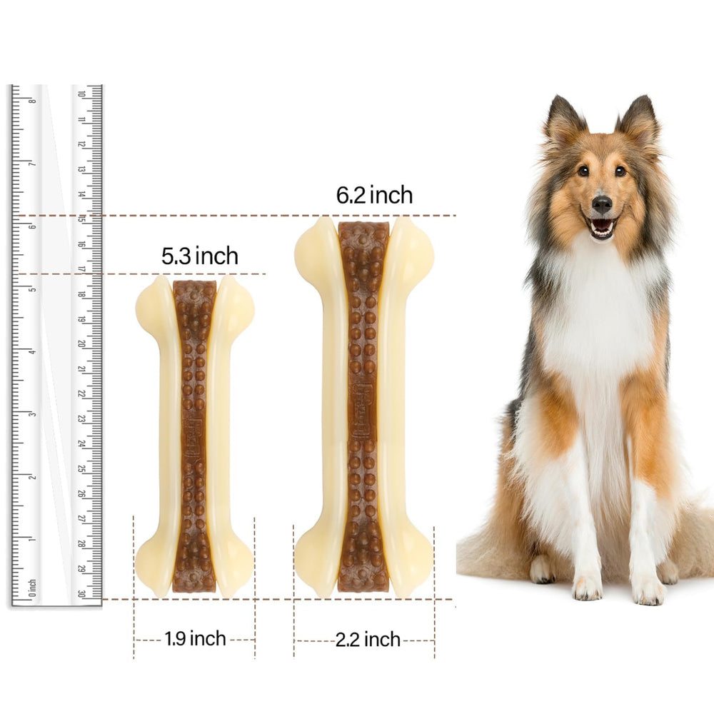 Geeyteek dog toy in large, medium, and small sizes for versatile play