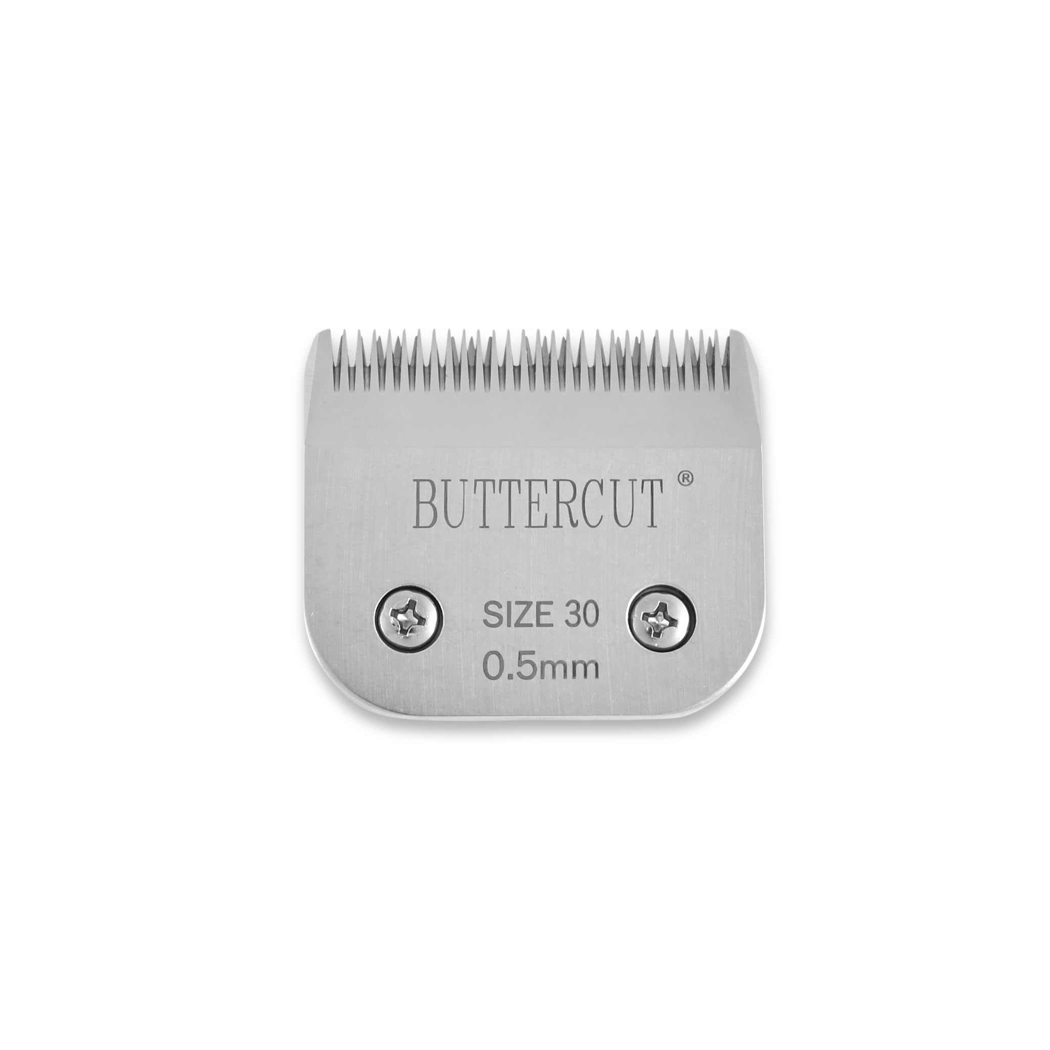 Geib Buttercut 5F blade close-up for close clipping in small areas