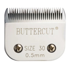 Geib Buttercut detachable blade close-up showing precision for smooth trimming