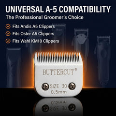 Geib Buttercut edge longevity indicating sharp performance during grooming sessions