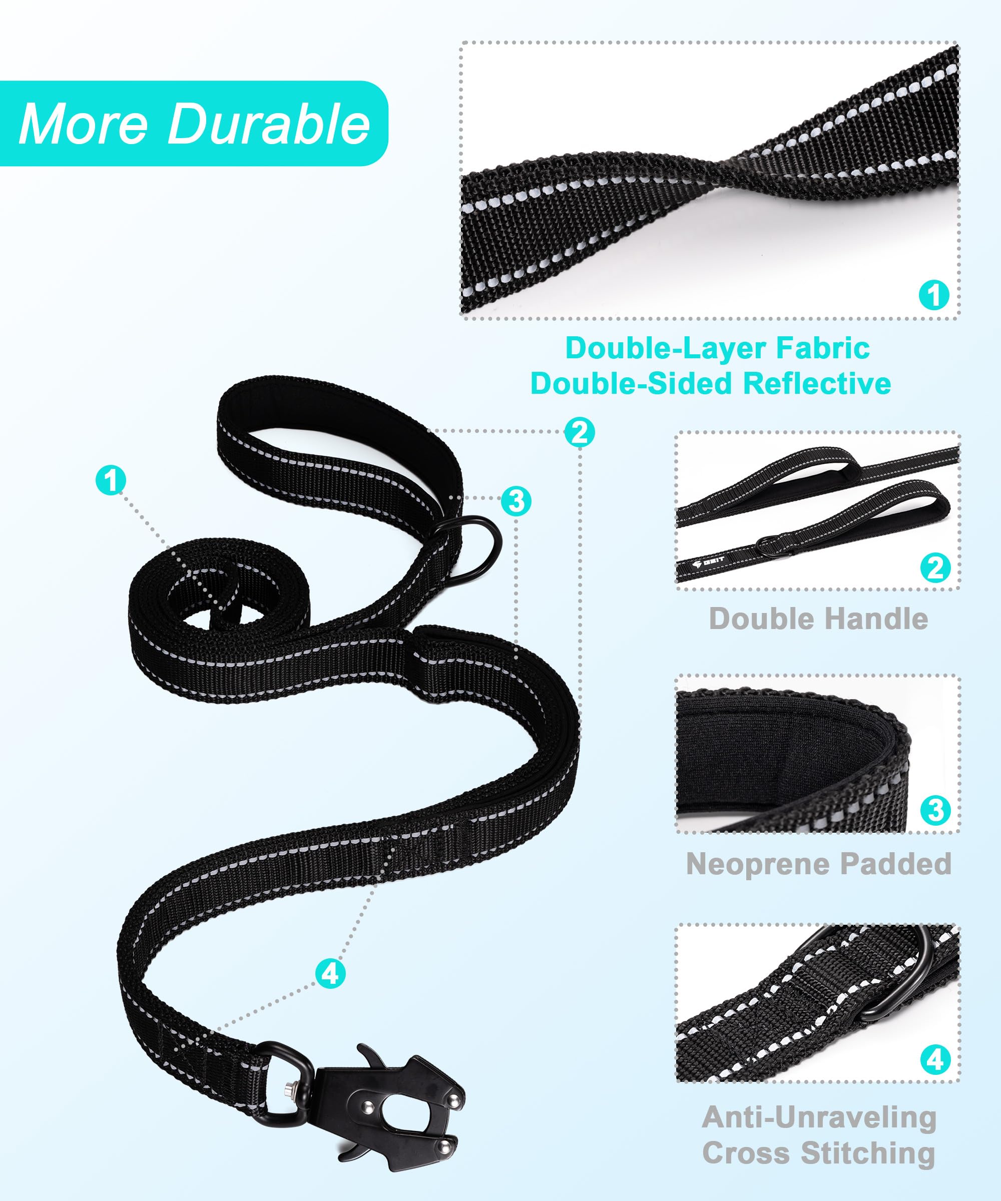 GEIT D-ring near buckle for easy accessory attachment
