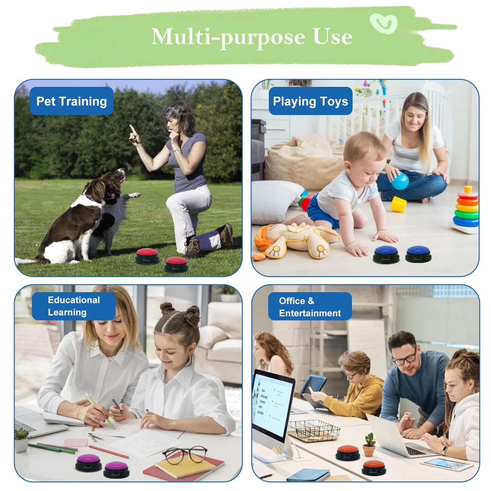 Gelabur dog buttons durable safe materials highlighting pet friendly design for repeated use