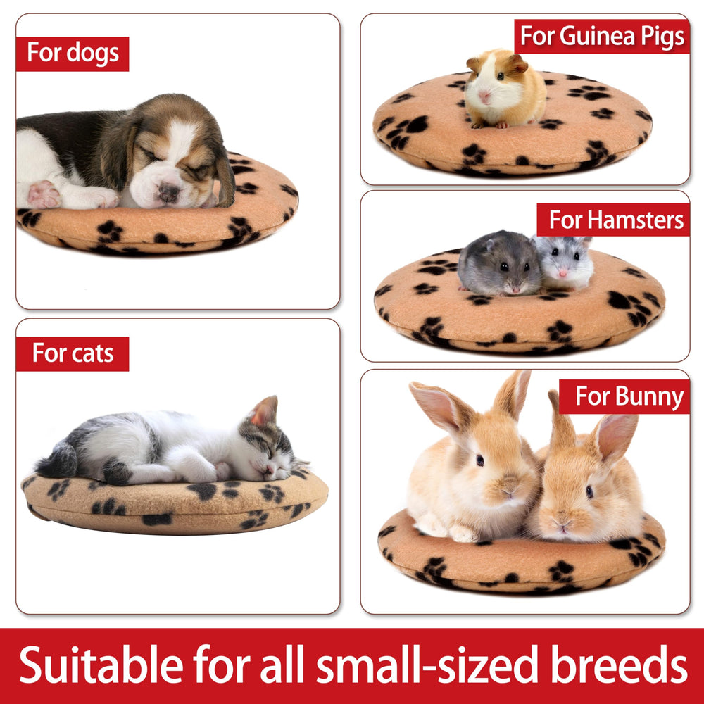 Gelbesty fleece cover with paw design adds cozy comfort.