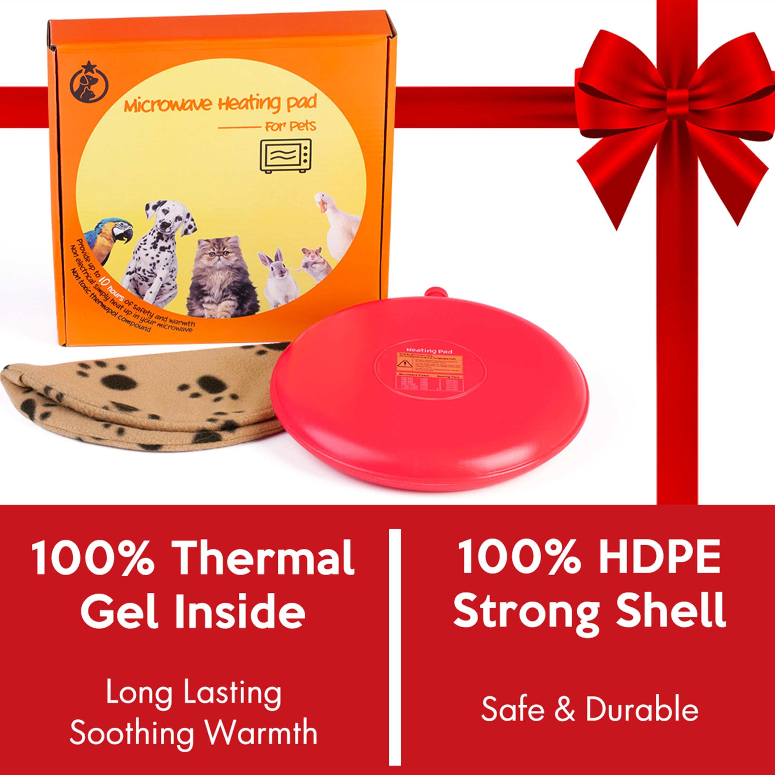 Gelbesty warming disk ideal for outdoor or cold rooms.