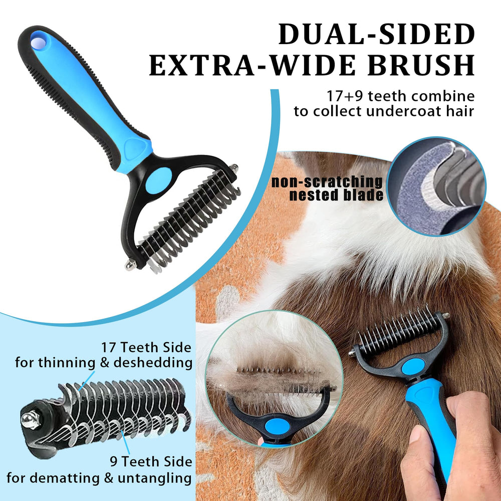 Generic flea comb removes fleas and debris while gentle on skin.