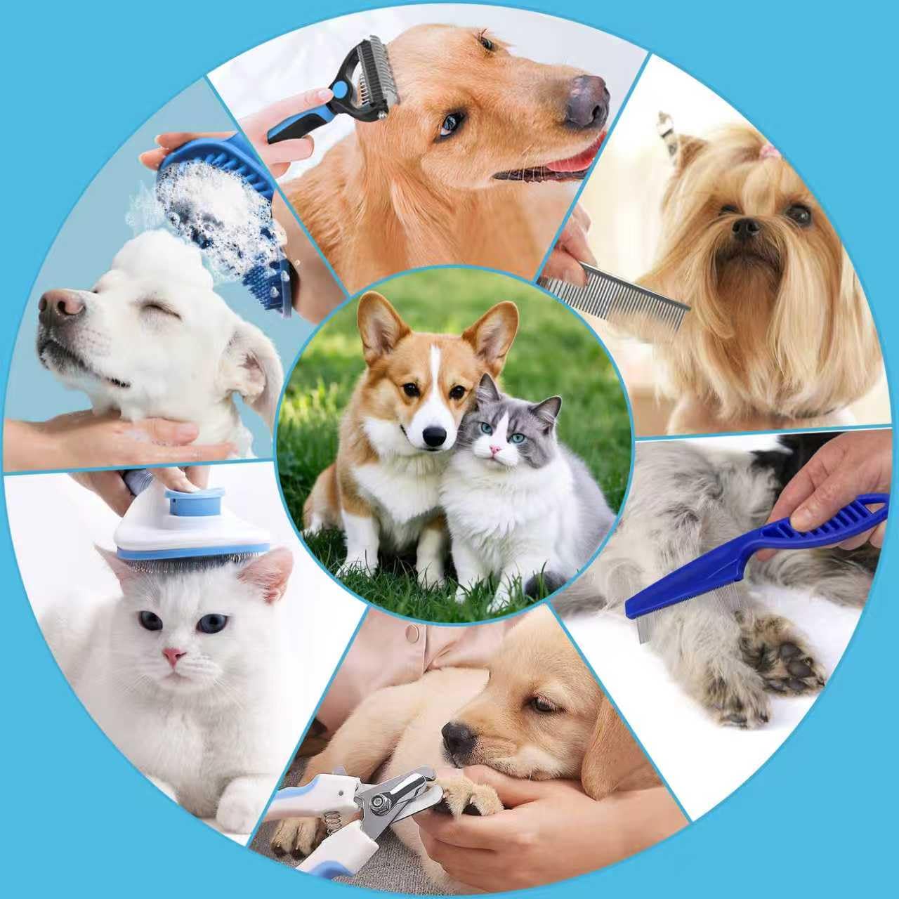 Generic nail clipper ensures safe, clean trims for your dog's paws.