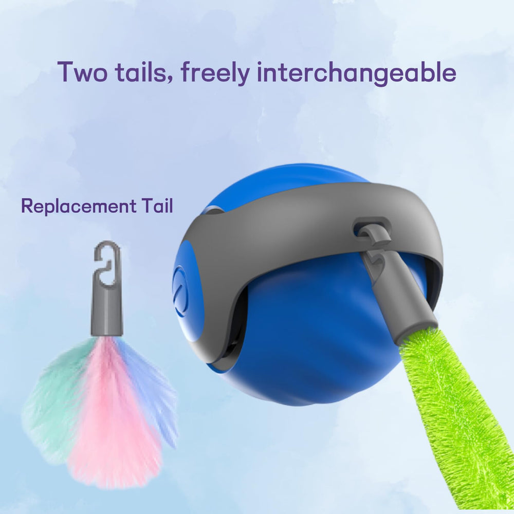 Generic durable materials support long-lasting play while protecting teeth and claws.