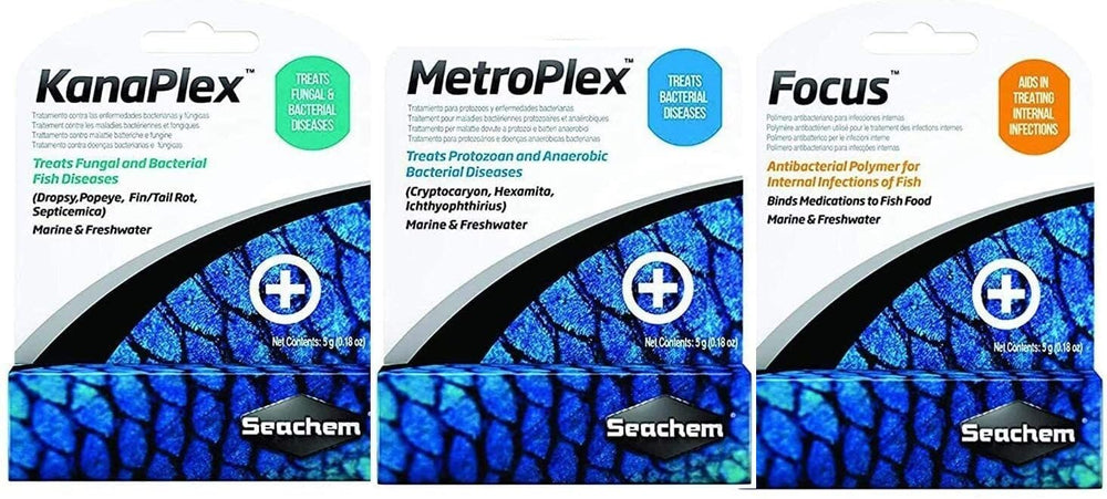 Generic Metroplex Focus aquarium kit image for versatile infections in home tanks
