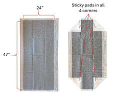 Bamboo activated carbon provides natural odor control for habitats.
