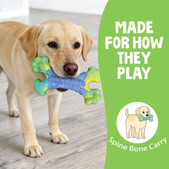 Generic beef aroma red toy that entices extended chewing sessions