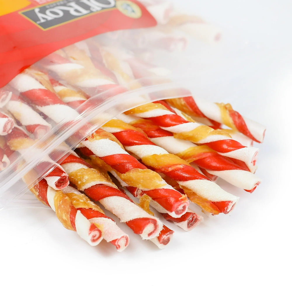 Generic beefhide texture detail emphasizing natural chew and protein-rich reward