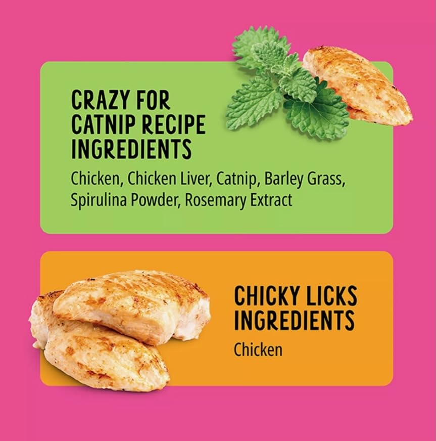 Catnip flavor Purrpops packaging shown for cat-friendly rewards